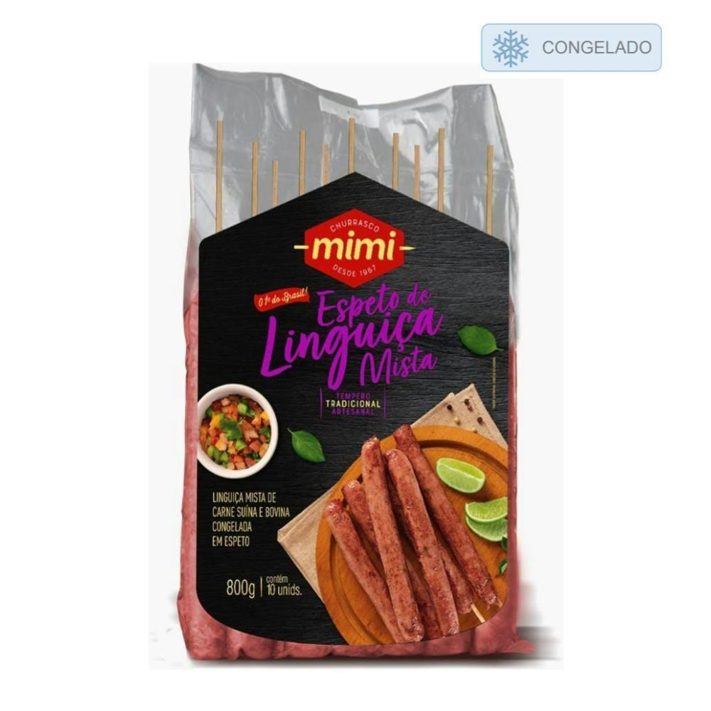 Zé Delivery - Pack Churrasco: 2 Espeto de Carne Mimi 600g + 1 Espeto de  Linguiça Mimi 800g